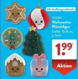 Aldi Süd TOYLINO Weihnachts-Plüschfigur Angebot