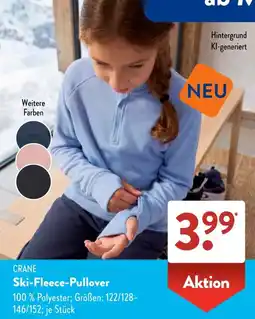 Aldi Süd CRANE Ski-Fleece-Pullover Angebot