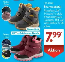 Aldi Süd LILY & DAN Thermostiefel Angebot