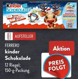 Aldi Süd FERRERO kinder Schokolade Angebot