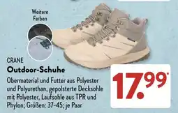 Aldi Süd CRANE Outdoor-Schuhe Angebot
