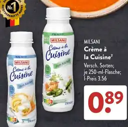 Aldi Süd MILSANI Crème à la Cuisine Angebot