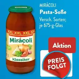 Aldi Süd MIRÁCOLI Pasta-Soße Angebot