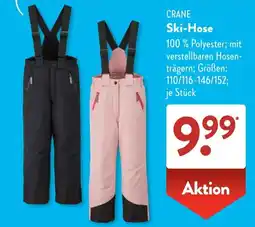 Aldi Süd CRANE Ski-Hose Angebot