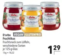 CITTI Markt D'arbo Fruchtikus Angebot