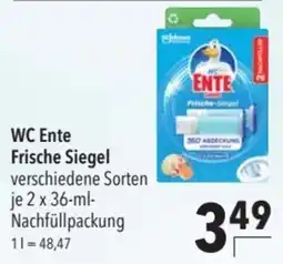 CITTI Markt WC Ente Frische Siegel Angebot