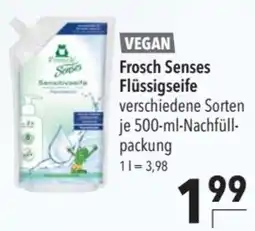 CITTI Markt Frosch Senses Flüssigseife Angebot