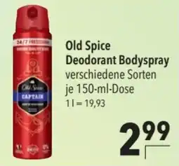 CITTI Markt Old Spice Deodorant Bodyspray Angebot