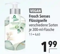 CITTI Markt Frosch Senses Flüssigseife Angebot