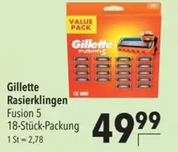 CITTI Markt Gillette Rasierklingen Fusion 5 Angebot