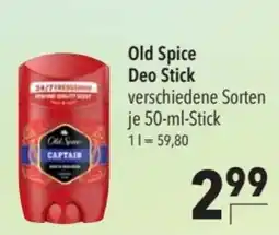 CITTI Markt Old Spice Deo Stick Angebot