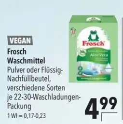 CITTI Markt Frosch Waschmittel Angebot