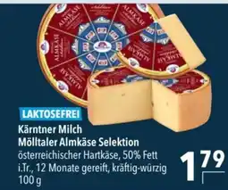 CITTI Markt Kärntner Milch Mölltaler Almkäse Selektion Angebot