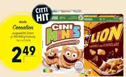 CITTI Markt Nestlé Cerealien Angebot