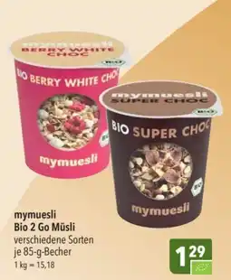CITTI Markt mymuesli Bio 2 Go Müslis Angebot