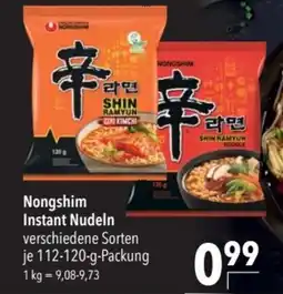 CITTI Markt Nongshim Instant Nudeln Angebot