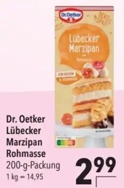 CITTI Markt Dr. Oetker Lübecker Marzipan Rohmasse Angebot
