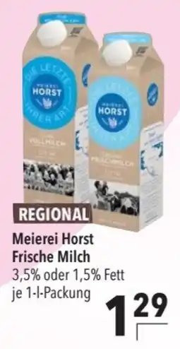CITTI Markt Meierei Horst Frische Milch Angebot