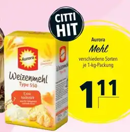 CITTI Markt Aurora Weizenmehl Angebot
