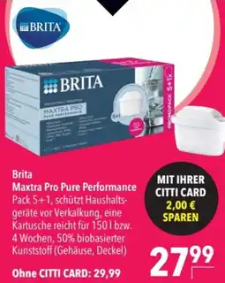 CITTI Markt Brita Maxtra Pro Pure Performance Angebot