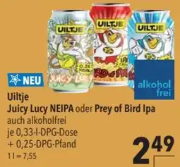 CITTI Markt Uiltje Juicy Lucy NEIPA oder Prey of Bird Ipa Angebot