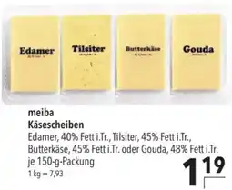 CITTI Markt meiba Käsescheiben Angebot