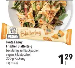 CITTI Markt Tante Fanny Frischer Blätterteig Angebot