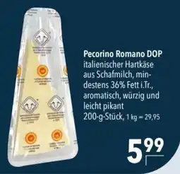 CITTI Markt Pecorino Romano DOP Angebot