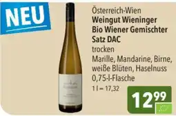 CITTI Markt Weingut Wieninger Bio Wiener Gemischter Satz DAC Angebot