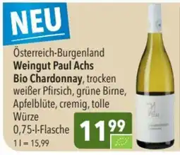 CITTI Markt Weingut Paul Achs Bio Chardonnay Angebot