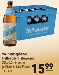 CITTI Markt Weihenstephaner Helles oder Hefeweizen Angebot