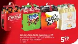 CITTI Markt Coca-Cola, Fanta, Sprite, mezzo mix oder lift Angebot