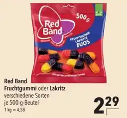 CITTI Markt Red Band Fruchtgummi oder Lakritz Angebot