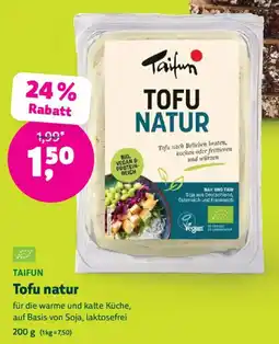 Biomarkt TAIFUN Tofu natur Angebot