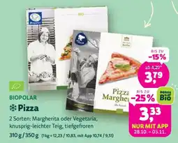 Biomarkt BIOPOLAR Pizza Angebot