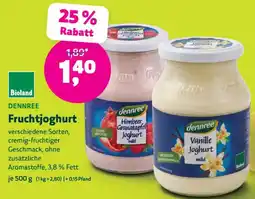 Biomarkt DENNREE Fruchtjoghurt Angebot
