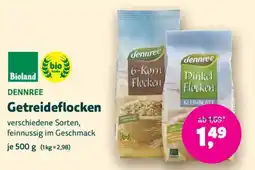 Biomarkt DENNREE Getreideflocken Angebot