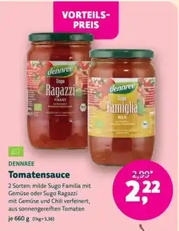 Biomarkt DENNREE Tomatensauce Angebot