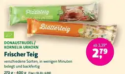 Biomarkt Donaustrudel / Kornelia Urkorn Frischer Teig Angebot