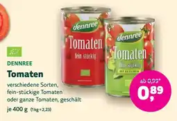 Biomarkt DENNREE Tomaten Angebot