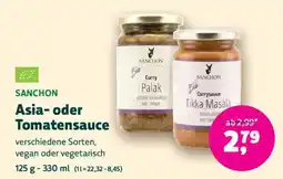 Biomarkt SANCHON Asia- oder Tomatensauce Angebot