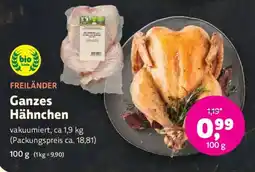 Biomarkt Freiländer Ganzes Hähnchen Angebot