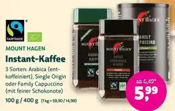 Biomarkt MOUNT HAGEN Instant-Kaffee Angebot