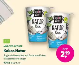 Biomarkt MYLOVE-MYLIFE Kokos Natur Angebot