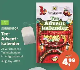 Biomarkt SONNENTOR Tee-Advent-kalender Angebot