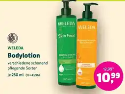 Biomarkt WELEDA Bodylotion Angebot