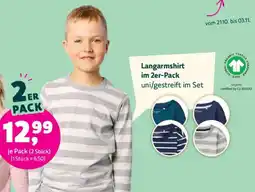 Biomarkt Langarmshirt Angebot