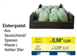 METRO Eisbergsalat Angebot
