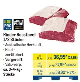 METRO Rinder Roastbeef Angebot