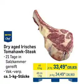 METRO Dry aged Irisches Tomahawk-Steak Angebot